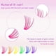 thumbnail image 2 of Colored Lash Clusters Kit Individual False Eyelashes Set Segmented Fake Eyelashes with Lash Bond and Seal and Lash Tweezers, 2 of 5