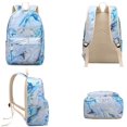 thumbnail image 4 of Mochila Escolar Bluboon Mármol Azul 30x43x17 cm para Laptop, 4 of 9
