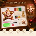 thumbnail image 2 of Clearance! DIY Sparkling Christmas Star Tree Topper, Christmas Pearl Art Kits for Adults, Pearl Diamond Art Diy Kits DIY (Santa), 2 of 7
