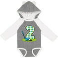 thumbnail image 3 of Inktastic Argyle Golf 2nd Birthday Boys Long Sleeve Baby Bodysuit, 3 of 5
