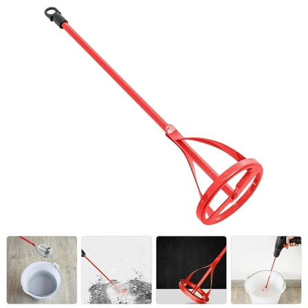 FRCOLOR Drywall Mud Mixer Electric Drill Rod Mixer Paint Whisk For Drill Accessory