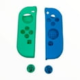 thumbnail image 7 of JenDore Blue Green #2 Silicone Nintendo Switch Joy-con Protective Shell Covers & Thumb Grips Set, 7 of 7