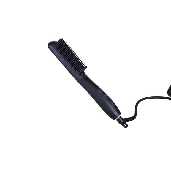 Prospera ML003 Hair Straightener with Comb Teeth Tourmaline Ceramic Hair Iron for Man/Women Black