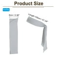 thumbnail image 2 of Head Ties Headbands, 14 Pcs Ninja Karate Headband Adjustable Sports Tie for Men Women Running Tennis Yoga, Light Gray, 2 of 7