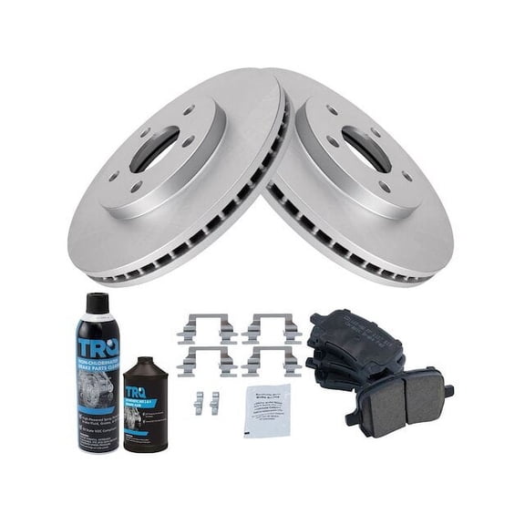 Front Brake Pad and Rotor Kit - Compatible with 2006 - 2011 Chevy HHR 2007 2008 2009 2010