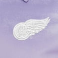 thumbnail image 2 of Women's Antigua Heather Purple Detroit Red Wings White Logo Render Polo, 2 of 2