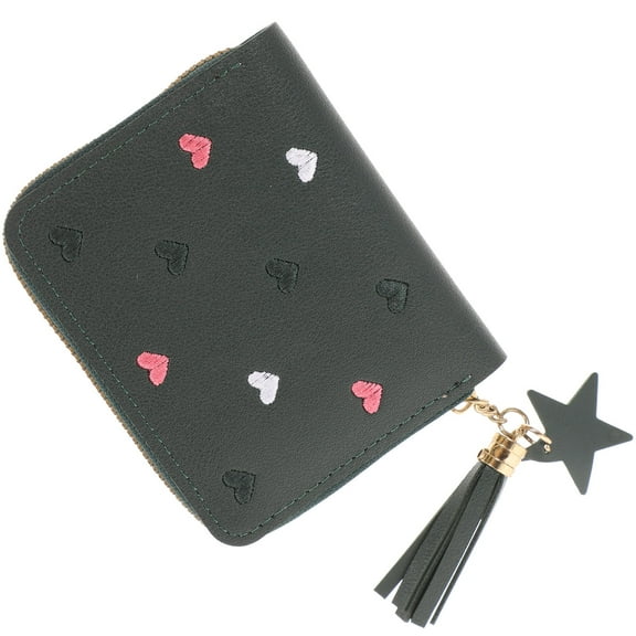 COSMOBETTY Cute Cartoon Pu Wallet For Women Compact Card Holder With Protective Cover Design For Everyday Use And Gifting