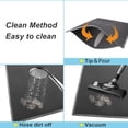 thumbnail image 1 of Cat Litter Mat - Double Layer Honeycomb Design - 30 x 30 cm - Easy to Clean & Durable - Non-Toxic - Brown, 1 of 5