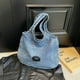 thumbnail image 5 of Bolso Hombro Hobo Mujer Denim Sólida para Desplazamientos Al, 5 of 9