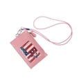 thumbnail image 4 of Women Business Card Holder Wallet Men PU Leather ID Cards Holders Case Neck Strap Lanyard Ladies Fashion Mini Slim Wallets, 4 of 17