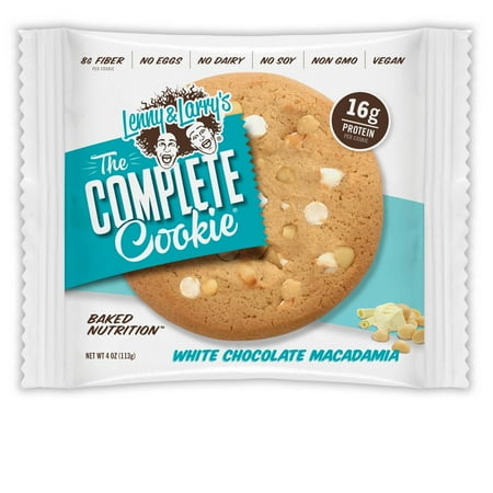 Lenny & Larrys The Complete Cookie, White Chocolate Macadamia, 16g Protein, 4 Ct
