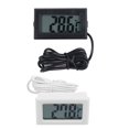 thumbnail image 1 of 2 Pcs Digital Thermometer LCD Refrigerator Freezer Fridge Digital Thermometer - Black & White, 1 of 7