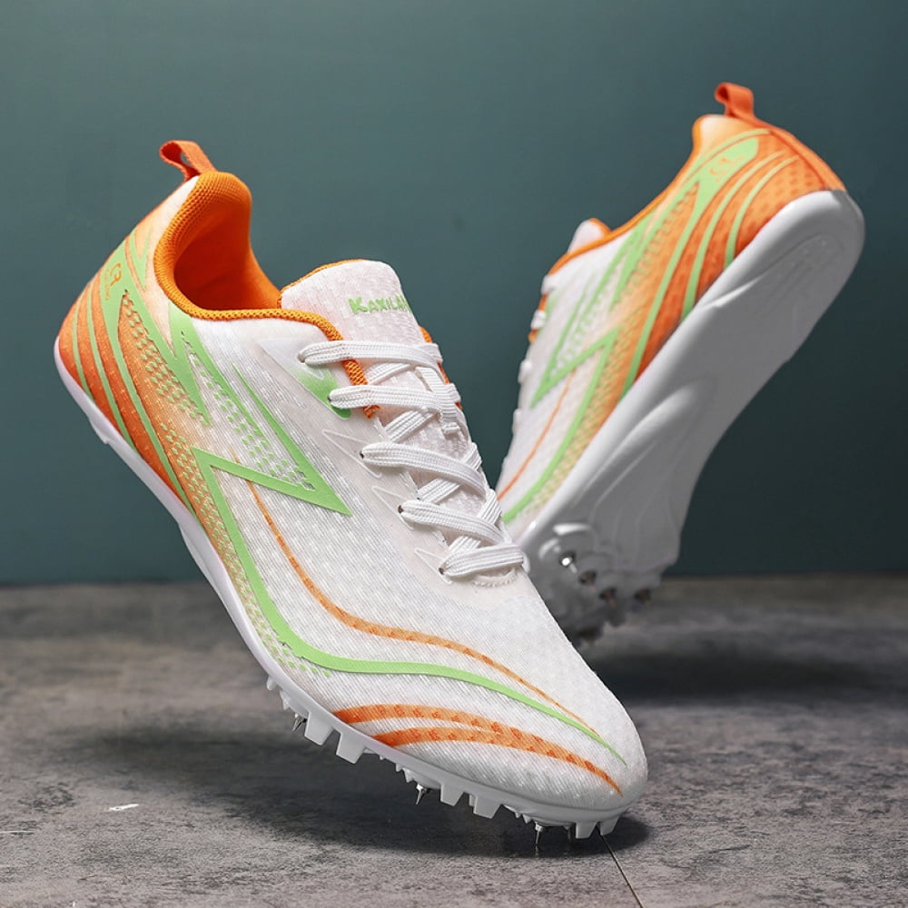 ChiVerve Track and Field Shoes for Men Women 8 Spikes Boys and Girls Kids Running Racing Shoes