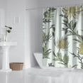 thumbnail image 2 of Waterproof Vintage Flowers Rustic Shower Curtain 72x72 Inch Boho Style Polyester Unique Shower Curtain for Bathroom Hotel Home Decor with 12 Plastic Hooks, 2 of 5
