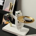 thumbnail image 5 of Bear Storage Tray Key Holder Sundries Container Organizer Jewelry Storage Table, 5 of 8
