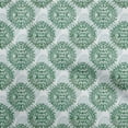 thumbnail image 1 of oneOone Polyester Spandex Green Fabric Asian Block Craft Projects Decor Fabric Printed By The Yard 56 Inch Wide, 1 of 4