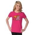 thumbnail image 3 of What Hump Day Wednesday Camel Funny Womens Slim Fit Graphic Tee Brisco Brands M, 3 of 5