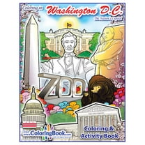 Washington D.C. Coloring and Activity Book (8.5"x11")