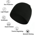 thumbnail image 6 of Skull Cap Helmet Liner with Glasses Holes, Winter Thermal Cycling Cap for Men & Women, Cycling Hat Beanie, 6 of 8