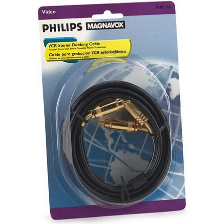 Philips Magnavox VCR Stereo Dubbing Cable