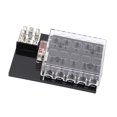 thumbnail image 4 of Caja de fusibles, portafusibles de cuchilla de automóvil de 10 vías Caja de fusibles de cuchilla de automóvil construida para precisión NikouMX herramienta, 4 of 8