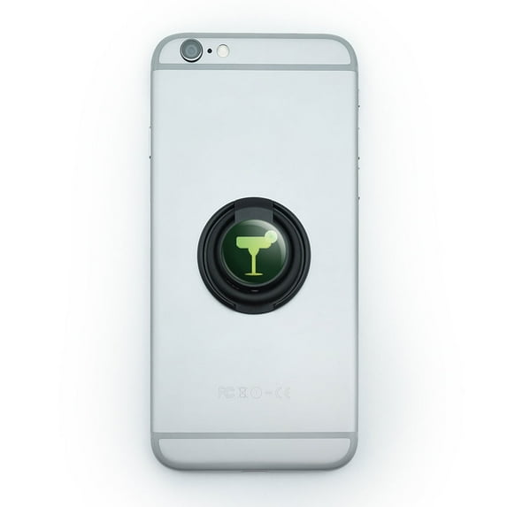 Margarita Glass Green Fiesta Mexican Mexico Mobile Phone Ring Holder Stand