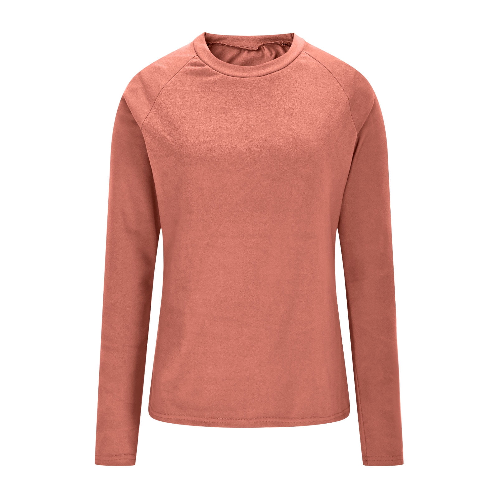 Women's Thermal Shirts 4-Pack - Fleece Lined, Long Sleeve, Fitted Base Layer For Winter - View #4