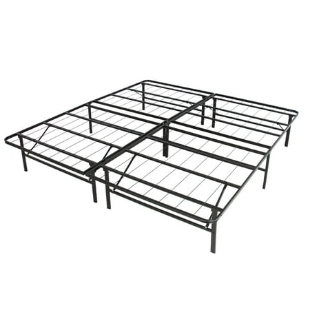Best Choice Products Platform Metal Bed Frame Foldable No Box Spring Needed Mattress Foundation