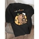 thumbnail image 1 of New Spring And Summer Loose Casual Stylish T-Shirt for Boys Featuring a Cool Capybara Cartoon Design, Perfect for Everyday Wear., 1 of 6