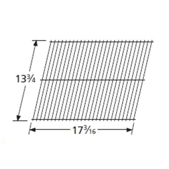 Music City Metals grid ch stl wire 1375 x 171875 Unif 40711