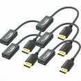 thumbnail image 1 of wonima11 DisplayPort to HDMI Adapter 4K, 5-Pack, Display Port DP to HDMI Adapter Cable Male to Female Compatible with Computer, Monitor, TV, Projector (5, Black), 1 of 1