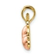 thumbnail image 2 of FB Jewels 14K Two Tone Gold& Rhodium Big Sis/Lil Sis Break-a-part Pendant, 2 of 4