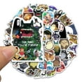 thumbnail image 6 of Mukay 50Pcs Hayao Miyazaki Anime Stickers Pack, Waterproof Cute Cool Teens Funny Theme for Party Favors Gifts, Personalized Your Own MacBook, Laptop, Guitar, Luggage, Skateboard, Car, 6 of 6