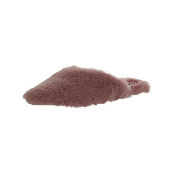 Journee Collection Womens Faux Fur Cozy Slide Slippers