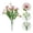 Pink, variant on Artificial Flowers Bushes 5 Pieces Artificial Violet Flowers UV Resistant Flowers, for Outdoor Garden Porch Window Box Patio Yard Decorating, for Summer Decor