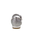 thumbnail image 4 of Josmo Toddler Girls Buckle Strap Low Heel Dress Shoes, Silver Glitter, 12., 4 of 6