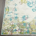 thumbnail image 4 of Home Dynamix Boho Makenna Bohemian Medallion Runner Area Rug, Ivory/Blue, 1'6"x7'2", 4 of 6