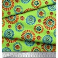 thumbnail image 2 of Soimoi Poly Georgette Fabric Brush Stroke Abstract Print Fabric by the Yard 52 Inch Wide, 2 of 3