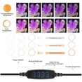 thumbnail image 4 of LED ring light with stand and 1 phone holder, dimmable desk lamp, 4 of 5