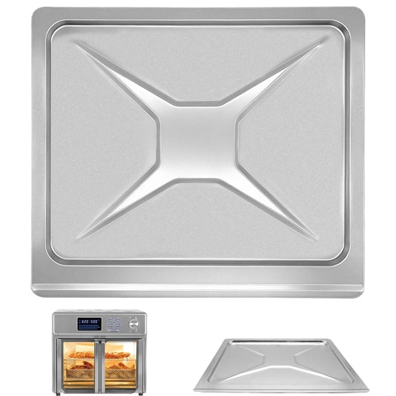 GWY 3 IN 1 Air Fryer Replacement Parts for Kalorik MAXX 26QT Toaster Oven, 10 in 1 Countertop Toaster Oven Drip Pan, Basket & Rack Set, Dishwasher Safe, Premium Stainless Steel for Versatile Cooking