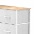 thumbnail image 6 of Uforic 8 Drawers Dresser Chest of Drawers for Fabric Storage Dressers for Living Room Gray, 6 of 8