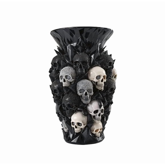 Gothic Skull Resin Vase – Unique Skeleton Flower Holder for Fresh & Dried Blooms