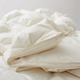 thumbnail image 4 of 800 Fill Power All Season Warm Organic Cotton Goose Down Comforter Ultra Soft Quilted Duvet Insert with Corner Tabs, 4 of 8