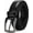 Black, variant on Mens Dress Belt - Genuine Leather Dress Belts For Men,Casual Suit Jeans Belt-Single Prong Buckle black belt