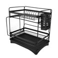 thumbnail image 2 of Soporte para platos de acero inoxidable, estante para secar platos, estante para platos de acero inoxidable, escurridor de platos de cocina, diseño de clase mundial, 2 of 8