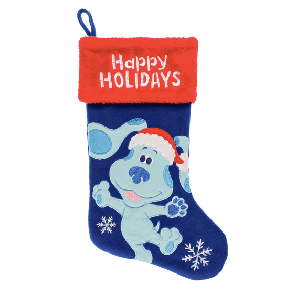 Blue's Clues & You! Blue Holiday Stocking 20"