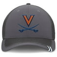 thumbnail image 2 of Men's Fanatics Gray Virginia Cavaliers Clincher Flex Hat, 2 of 5