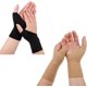 thumbnail image 1 of 2 pares de soportes de muñeca de gel NQ negro beige L, 1 of 5