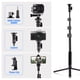 thumbnail image 4 of Trípode Soporte de trípode Selfie Stick extensible de 54 pulgadas Aleación de aluminio con trípode de escritorio desmontable Soporte para teléfono Adaptador de montaje de cámara deportiva Obturador re Andoer Trípode, 4 of 7