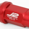 thumbnail image 3 of J2 Engineering LN-T7-034-15-RD J2 Engineering 7075 -T6 Forged Aluminum M12X1.5 20Pcs 50mm Height Open -End Lug Nut Sets w / Socket Adapter (Red), 3 of 6